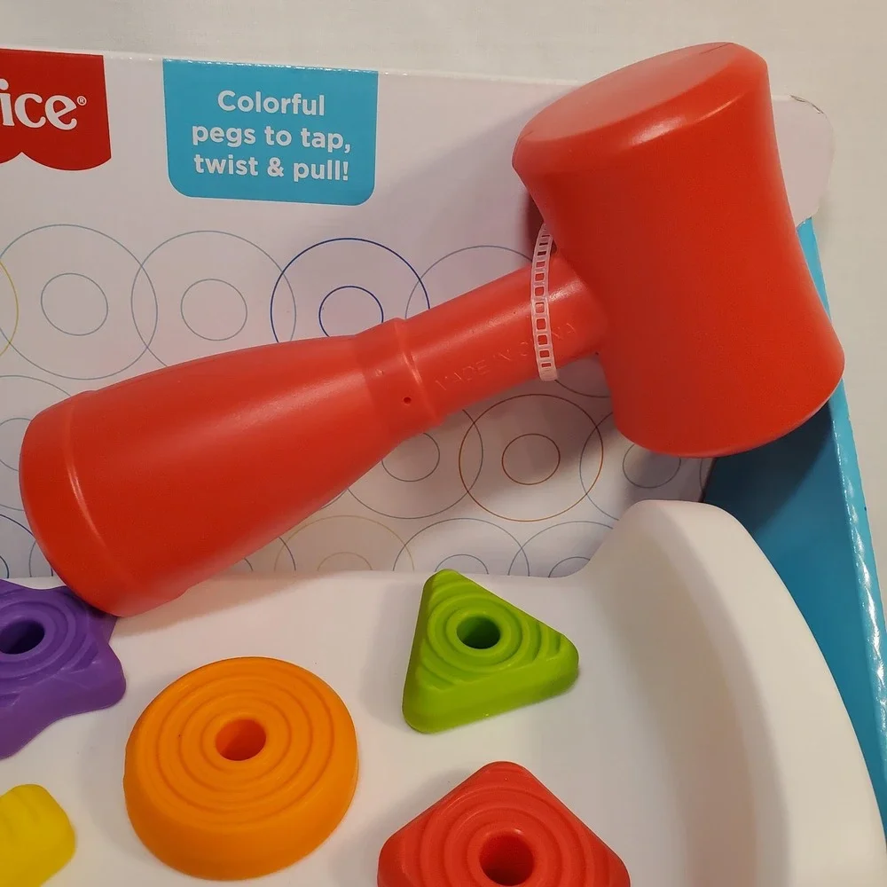 FISHER PRICE Tap and Turn Bench New in Original Packaging. 12M+ Learning Toy